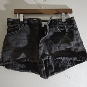 Dynamite Charcoal Jean Shorts